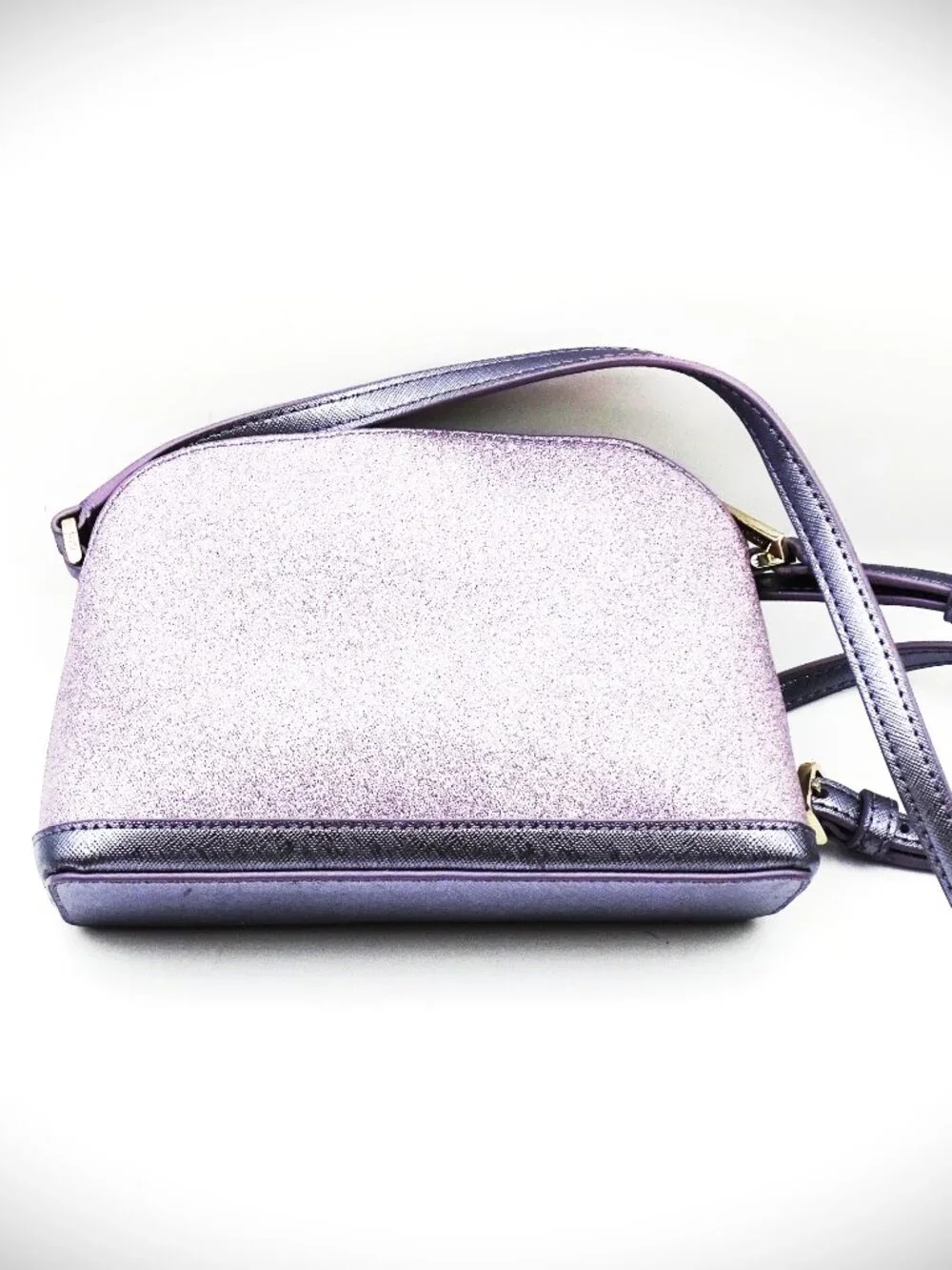 KATE SPADE New York Glitter Lilac Color Small Crossbody Bag